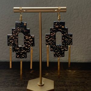 Polymer clay earrings